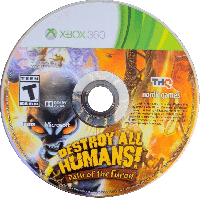 Destroy All Humans: Path of the Furon Xbox 360  box art